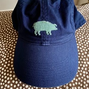 Blue Pig Embroidered Baseball Cap - Cape May NJ